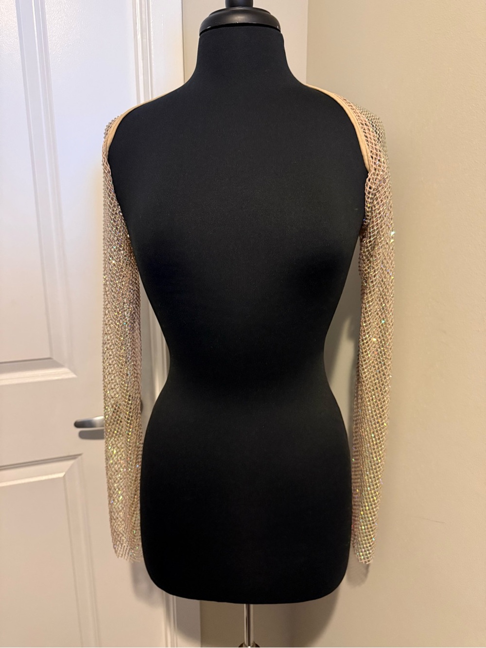 Mesh Rhinestone Bolero - Picture 1 of 3